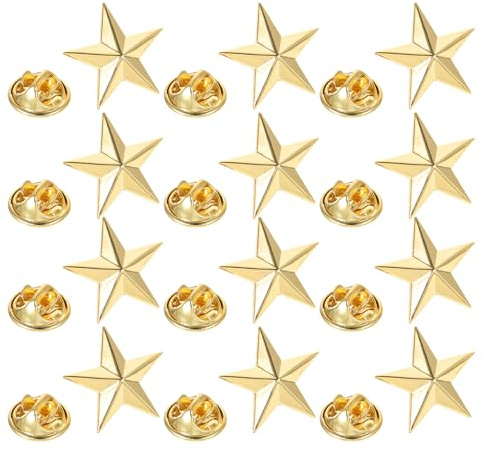 GALPADA 12 Stück Sternnadeln Goldene Anstecknadel Goldene Sternnadeln Für Den