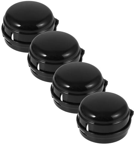 KOMBIUDA Schutzabdeckungen Für Gasherdknöpfe 4 Stück Aus Kunststoff Kindersichere Herdknopfabdeckungen Für Sauberen Und Sicheren Küchenbetrieb