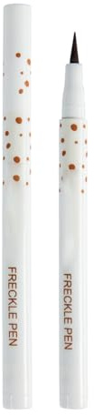Stylo De Tache De Rousseur, Freckle Pen, Naturel Faux Taches De Rousseur, Imperméable Longue Durée Freckles Pen, Doux et Durable, pour Femme, Filles (Light Brown)