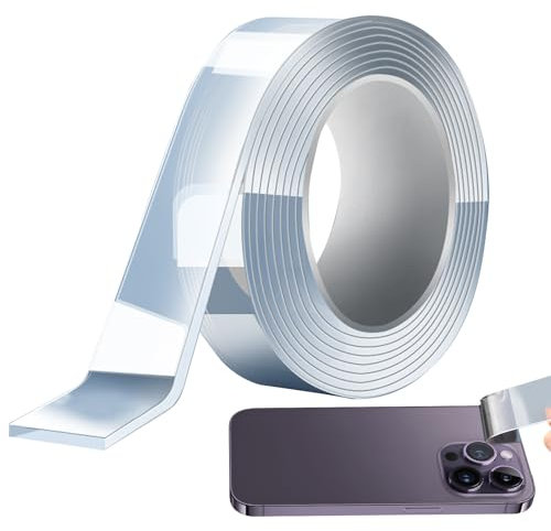 Nastro a doppio bastone - nastro adesivo adesivo adesivo per bricolage, rotolo Nano double face | nastro di rilegatura, nastro adesivo, nastro magnetico, nastro di cucitura corto