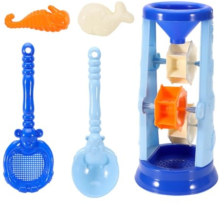 Générique Giocattoli Di Sabbia per | Giocattoli Da Spiaggia Tema | Gioco Di Costruzione Castello per Ragazzi E Ragazze Attività Immaginativa Ideale per Campeggio Giardino E Scuola materna