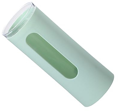 EPIGEIST Dispenser Porta Bicchieri da Parete in Pp Facile da Usare Design Montaggio a Muro, Supporto per Bicchieri di Carta Verde per Servizio Bevande e Palestre