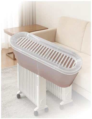 Genérico Humidificador De Radiador Colgante, Humidificador De Aire Evaporativo Que Utiliza El Calor del Radiador, Nivel De Agua Visible Transparente, Humidificador De Ambiente, Plástico(1pcs)