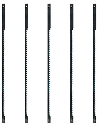 Dremel MS51, kit di 5 lame per sega da banco MS20, kit di accessori con 5 lame, 18 mm di profondità di taglio per la lavorazione del legno