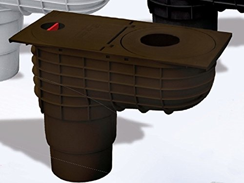 Serbatoio per acqua piovana Q3, marrone