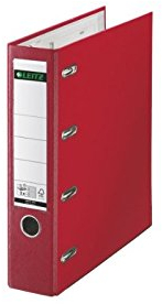 Leitz Doppelordner 1012 (Doppelordner | 2 Stück, rot)