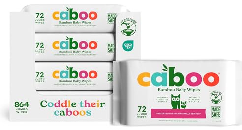 Caboo Bambus-Feuchttücher, Vorteilspack