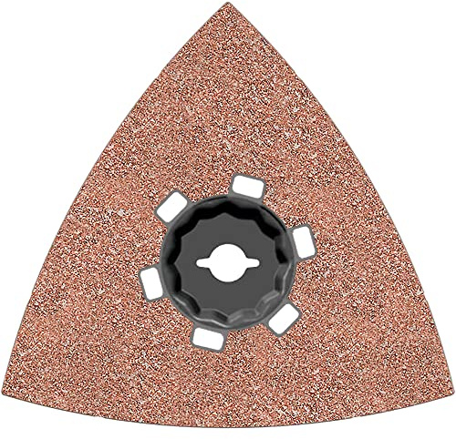 Bosch Professional Schleifplatte MAVZ 116 RT2 Carbide-RIFF (Starlock, Körnung 20, Ø 116 mm, Zubehör Multifunktionswerkzeug)