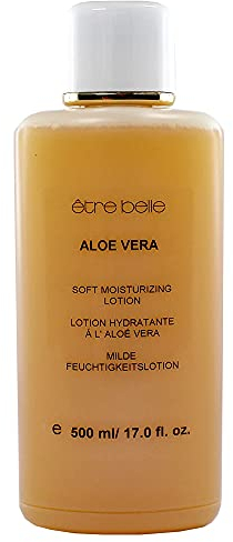 Milde Feuchtigkeitslotion 500ml; être belle Cosmetics; Bodylotion mit Aloe Vera; Körpercreme; Feuchtigkeitscreme für Körper und Gesicht; Körperlotion; Body-Milk