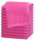 Westlane Linens 100% Cotton Face Cloths Flannels & Washcloths 500 GSM Super Soft Hotel Quality (Fuchsia, 12 Pack)