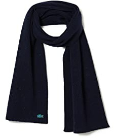 Lacoste Unisex Re1982 Winter-Schal, Marine Nepse, Einheitsgröße
