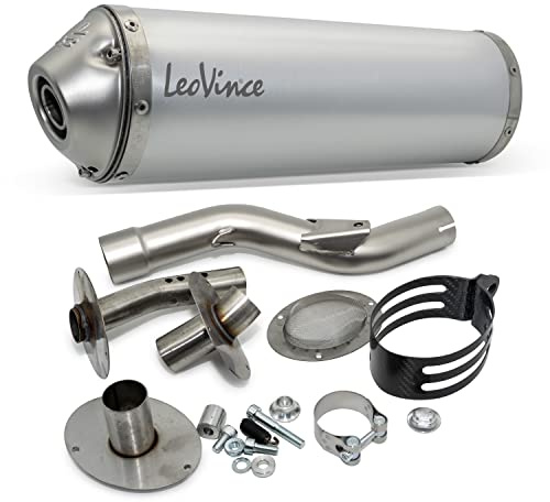 Endschalldämpfer LeoVince SLIP-ON X3 mit Zulassung, Aluminium für Enduro Yamaha TT 600 R/TTE 600