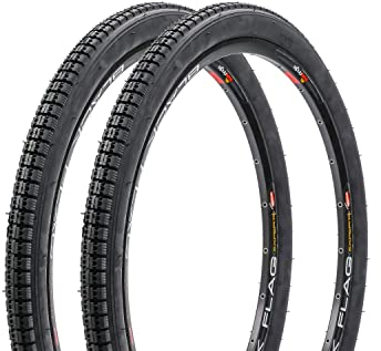 2 Stück 26 Zoll Fahrrad Reifen DSI 50-559 City MTB Trekking Bike 26x2.0 schwarz