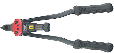 BANGHA Nietmutternzange,Nietenzange 16 Hand Nieteneinschlägers Hand Rivet Tool Kit Nietmutter Einstellgerät Nuss Setter M3 / M4 / M5 / M6 / M8 / M10 / M12