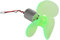 Jadeshay Micro Generatore Eolico,0.01V-24V Generatore di Energia Eolica Mini Turbine Motore con Ventola per Esperimento Educazione Scientifica Fai da Te