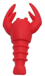 Alipis 2Pcs Lobster Shaped Silicone Wine Bottle Stoppers Reusable Airtight Seal Red Wine Stopper Decorative Bottle Plug for Parties and Home Use