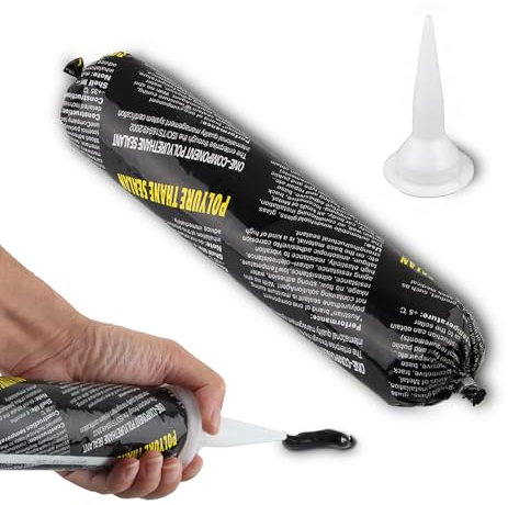 SilverChry Colla Poliuretanica, sigillante Vetri Auto, Isolante Impermeabile, Colla Carrozzeria Auto, Silicone Nautico, sigillante Piscine, Silicone Alte Temperature