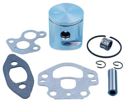 SoKOIUU PIÈCE DE Rechange Kit de rondelle de roulement de Segment de Piston de 39 mm Compatible avec la tronçonneuse 240 235e 240e 235 236 236e 545081894 de Rechange 38 CC