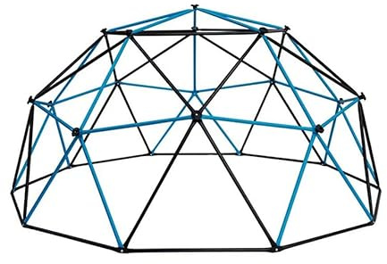 Little Nation Geometric Climbing Dome – Kids Outdoor Climbing Frame & Monkey Bars Playhouse, Rust-Resistant Steel Dome in 6 ft or 10 ft, Supports 1000 lb, Ideal for Ages 3–10 (10ft)