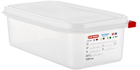 Araven Gastronorm Ermetico 1. 3 L. 4 325 x 176 x 100