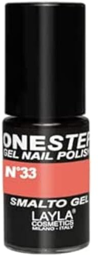 Layla Cosmetics One Step Gel Nagellack, sunset fluo, 1er pack (1 x 0.005 L)
