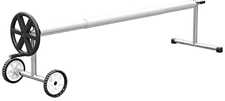 International Pool Protection ICPE1-650/100 Aufroller aus Edelstahl, ausziehbar, für Pools bis zu 6,5 m Breite, mit Rohr von 100 mm Durchmesser