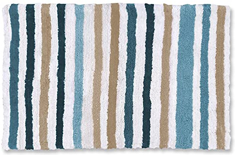 B BARCELOHOGAR Alfombra Mundra - 11 Azul, 50x80 cm