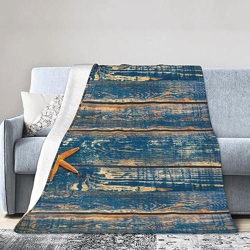 Kuscheldecke 80 x 150 cm 3D Jahrgang Flanell Fleecedecke, Weich Warm Flauschig Decke Holztür Wohndecke Decken für Sofadecke Couchdecke kuscheldecken für Kinder Erwachsene, Blanket