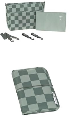 LÄSSIG Bundle Baby Kinderwagenorganizer + Windeltasche mit Wickelunterlage
