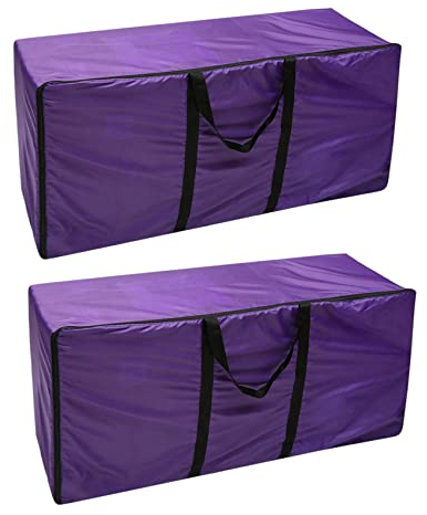 Janasiba 2 bolsas de almacenamiento para fardos de heno, bolsas de transporte extragrandes para pacas de heno, plegables y portátiles para caballos y ganado con cremallera, resistentes al agua