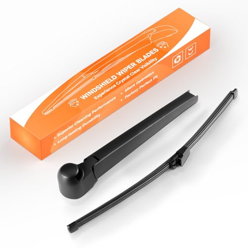 GEARMONSTER Heckwischerarm für VW T5 Caddy 2003-2015 Wischer Set | Heckscheibenwischer, Wischerblatt, Scheibenwischer, einfache Montage, langlebiger Ersatz, klare Sicht