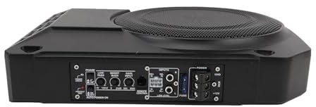 Subwoofer Sotto il Sedile, Subwoofer Attivo Antiruggine 10 Pollici 2,5 Ohm per per Auto