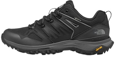 The North Face Women's Hedgehog Gore-Tex Hiking Shoe - Waterproof & Durable, TNF Black/Asphalt Grey, 8