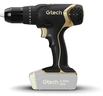 Gtech Combi Drill - Cordless Power Drill for DIY Projects, Home Tool Kit, and More - Includes Cordless Electric Drill Only