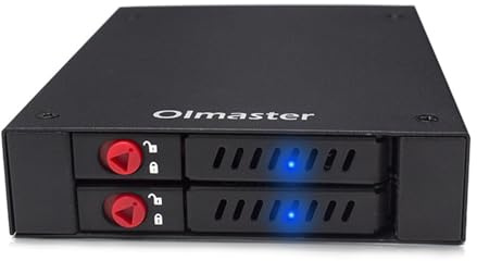 JSGHGDF Olmaster Boîtier dur interne SSD 2,5 USB 6 To haut débit avec casier