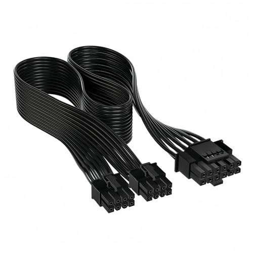 PCIe 5.0 Power Cable 12VHPWR Connector for RTX 4070 4080 4090 Compatible for ASUS EVGA Seasonic Fully Modular PSU 8Pin To PCIE 5.0 GEN 5 12+4PIN 16Pin