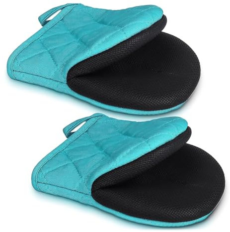 Guanti da cucina professionali per cucinare ad alte temperature resistenti guanti corti utensili da cucina accessori per grigliare