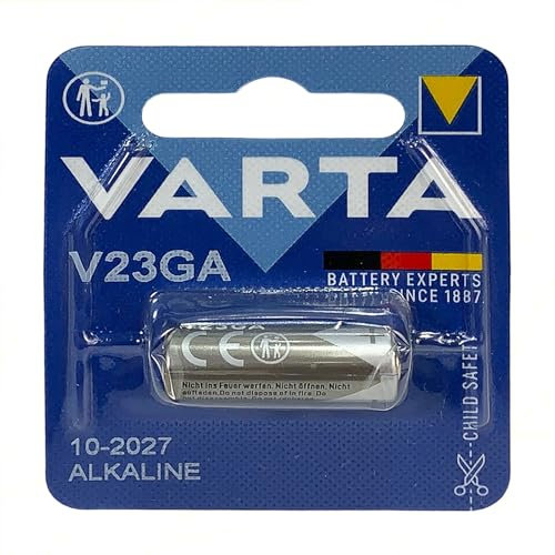 Pila 12V V23GA Alcalina in Blister – Batteria Lunga Durata per Telecomandi, Allarmi, Giocattoli e Dispositivi Elettronici