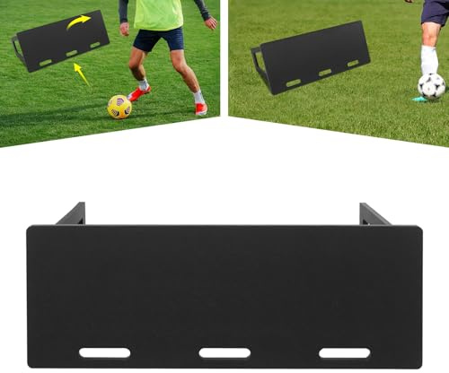 Fotboll Rebounder-bräda 115 x 45 cm justerbar vinkel fotbollsmål Rebounder bärbar Prellwand bräda fotbollsträningsutrustning för fotbollsträning barn och vuxna