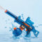 Pistola ad acqua elettrica per bambini con LED, serbatoio da 400 ml, batteria impermeabile – Regalo estivo ideale per giardino, piscina e spiaggia