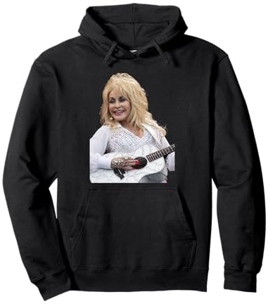 Dolly Parton, chanteuse américaine en Direct avec Guitare 2014 Sweat à Capuche