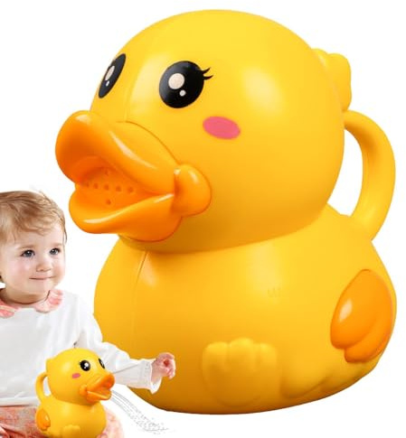 Annaffiatoio giocattolo - Pentola d' gialla, contenitore da giardino adatto ai bambini | Attrezzi da gioco leggeri Cura dei fiori Yard Outdoor Bagno in spiaggia Attività esplorative Giovane