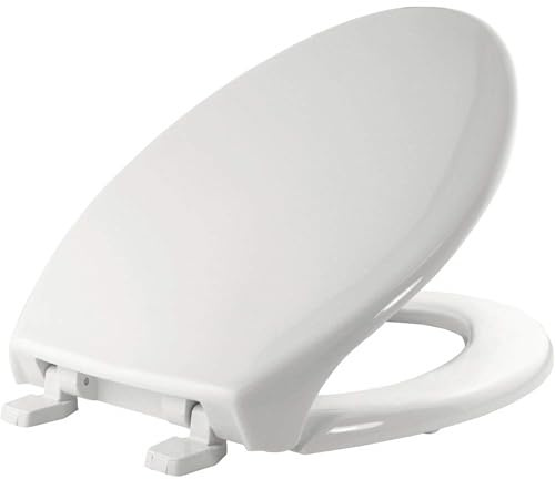 Bemis 1900000 Toilettensitz, Kunststoff, länglich, Weiß