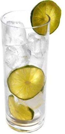 Avenue's Set of 6 Dishwasher Safe Unbreakable Reusable Polycarbonate Plastic Hiball glasses (320ml / 11 oz to rim)