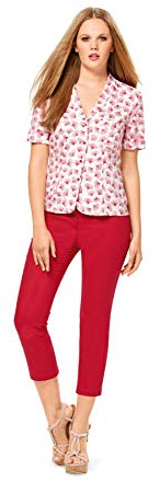 burda style Schnittmuster #6533 Damen Bluse und Schalkragen Gr. 34-46