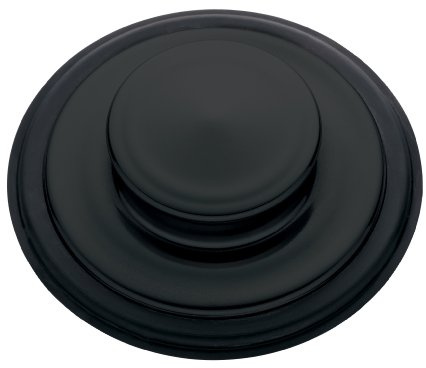 InSinkErator Sink Stopper for Garbage Disposals, Matte Black, STP-MTBLK