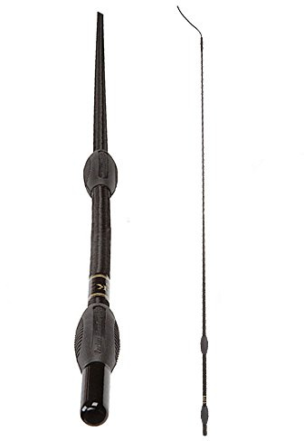 Reitgerte Feldmann SoftRubber Balance Griff Größe/Farbe 130cm / schwarz