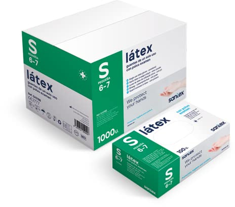 Santex - Latexhandskar, 100U. T-P SX01.