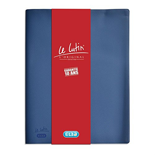 ELBA Sichtbuch Le Lutin, DIN A4, mit 40 H¸llen, blau VE = 1