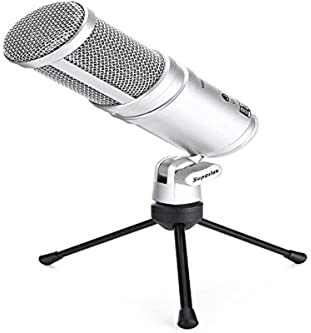 Superlux E205U Micrófono Condensador Estudio Silver